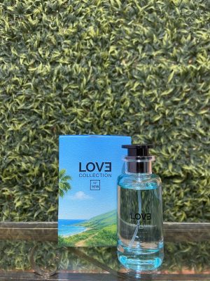 Perfume Unissex Miniatura LOVE COLLECTION N°1018 é inspirado no refrescante Pacific Chill, da exclusiva grife de luxo Louis Vuitton 50ML