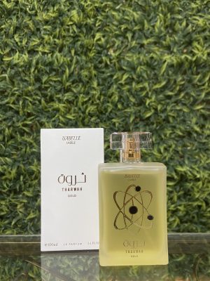 Perfume Feminino árabe inspirado THARWAH GOLD 100ML