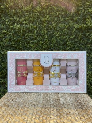 Kit LATTAFA COLEÇÃO YARA 4 perfumes Árabes femininos 25ML